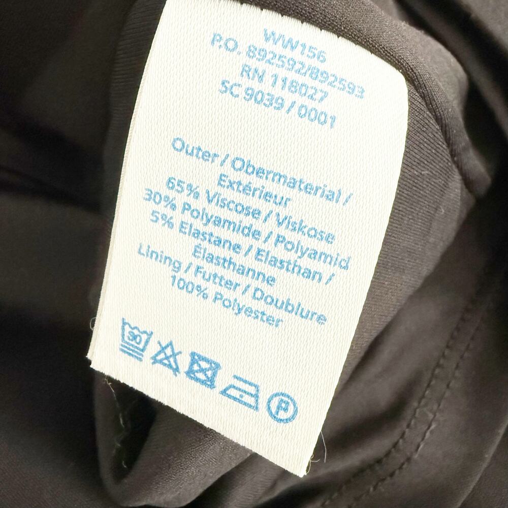 BODEN | Aurelia Ottoman Dress Midi Exposed Zipper Fitted 3/4 Sleeve | Size 12 - Picture 9 of 10